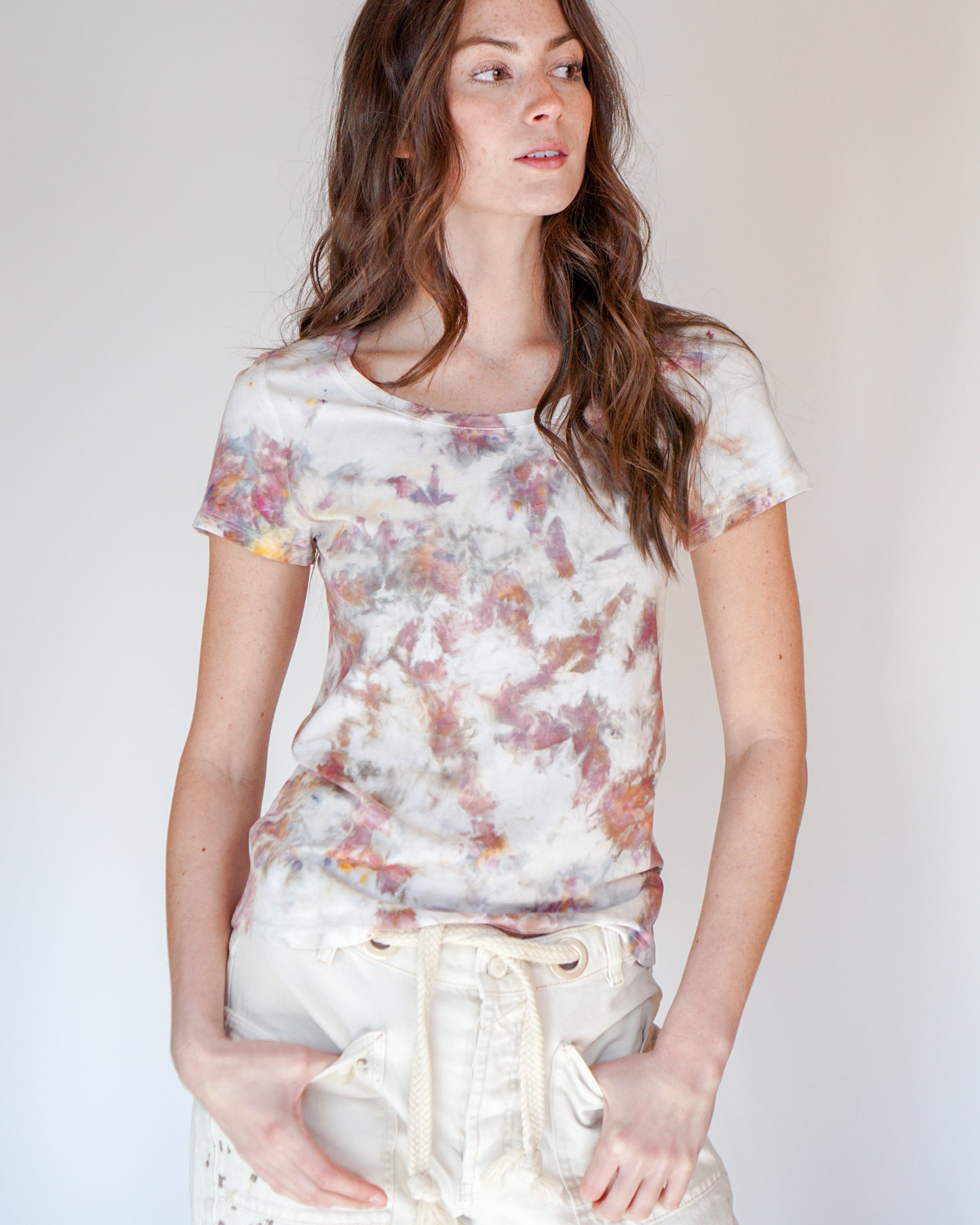 Desert Bloom Scoop Neck Tee