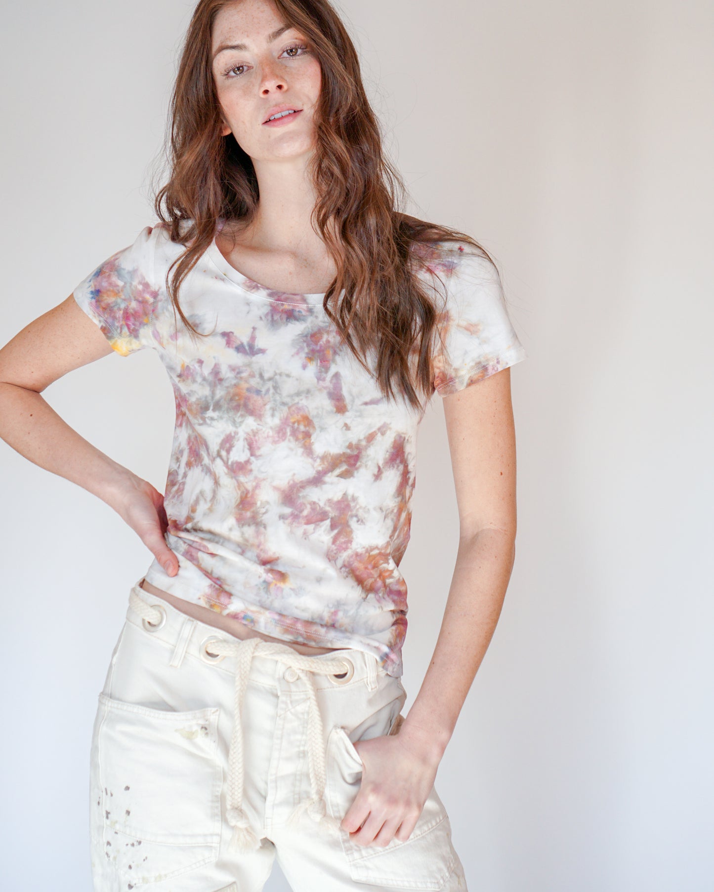 Desert Bloom Scoop Neck Tee