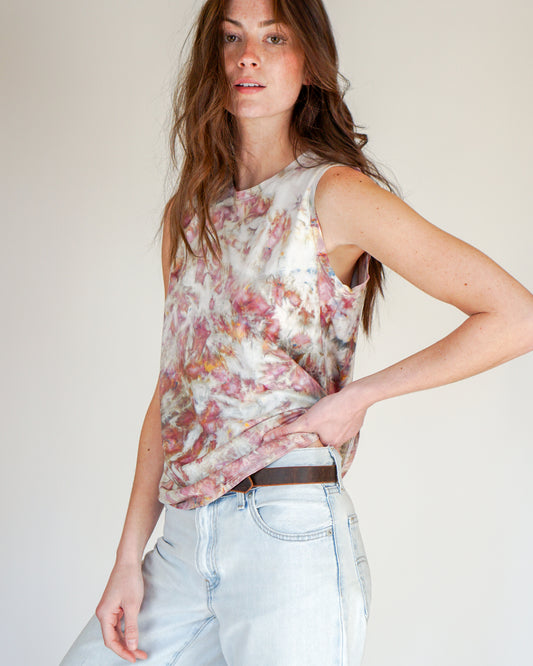 Desert Bloom Sleeveless Top